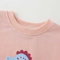 thumbnail image 4 of Utoimkio Toddler Boy Girls Cotton Crewneck Sweatshirts Long Sleeve Shirts Cute Print Pullover Sweatshirts Tee Tops Little Boy Girls Fall Winter Clothes for Kids, 4 of 9
