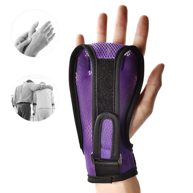 Équipement d'Entraînement de Réhabilitation Attelle de Pouce Spica, Fente de Pouce, Gants de Main Attelle de Récupération pour Blessures Redressement Doigts Cassés