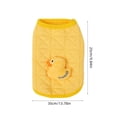 thumbnail image 3 of FeiFu Winter Warm Pet Vest for Dog Puppy Cats Soft Lined Cold-Proof Small Pet Clothes Lightweight Windproof Pet Coat for Mini Pet, 3 of 6