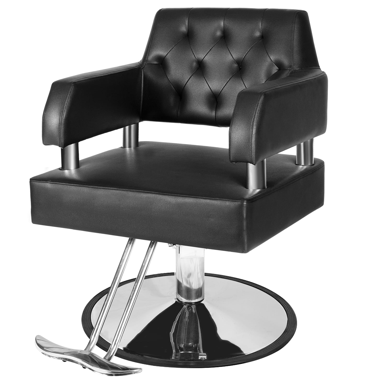 Barber Chair Salon Chair for Hair Stylist with Hydraulic Pump