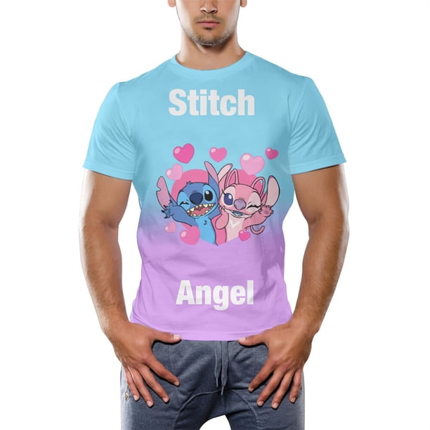Disney Anime Nette Stich Lustige 3D camisetas Tops 2021 Sommer Neue Männer Frauen Lose Hip Hop camisetas tipo dibujos animados camiseta Plus Größe xuanjing unisex