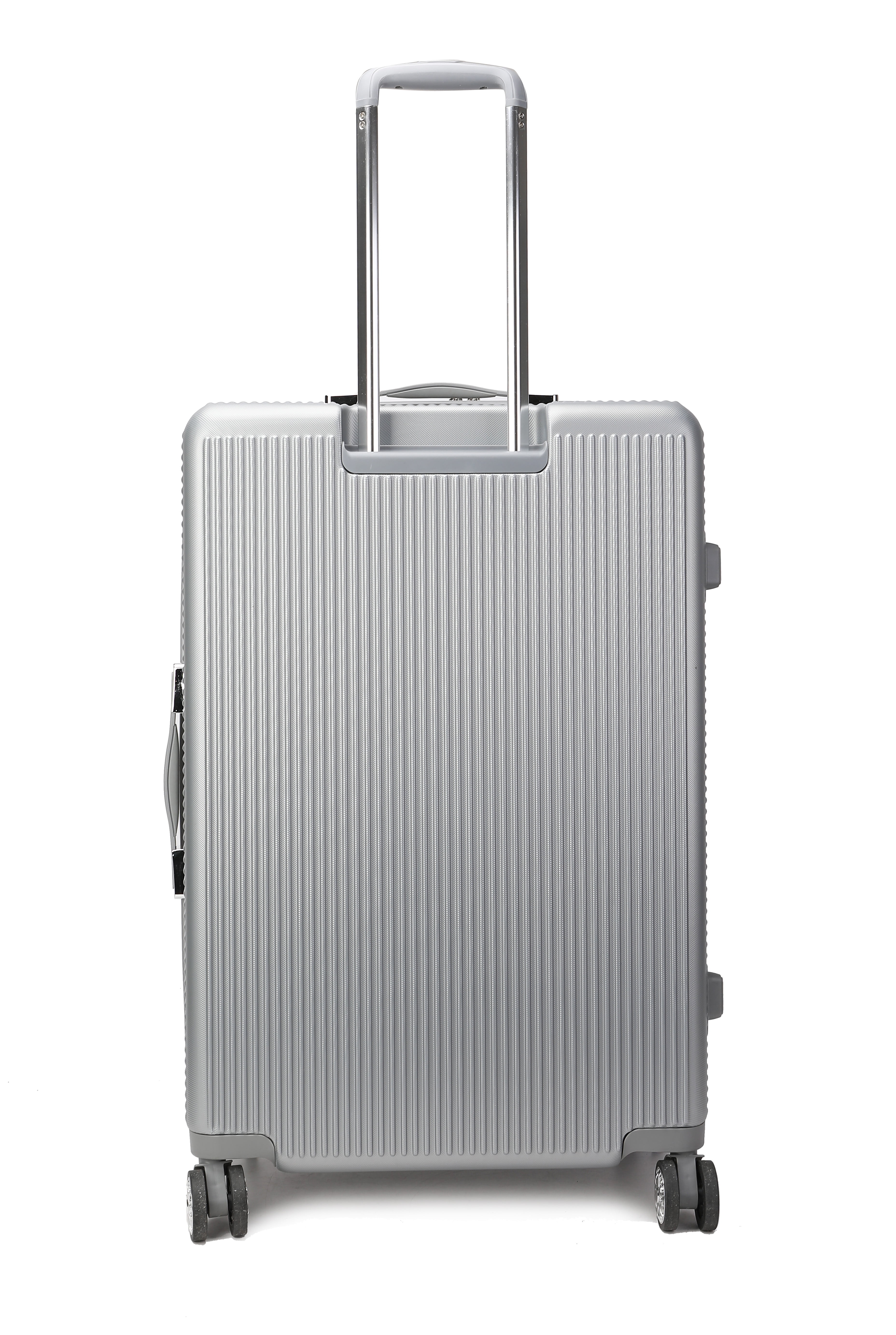 MKF Collection Tulum Extra Large Luggage Hardside, Luxurious Travel Suitcase by Mia K - Navy
