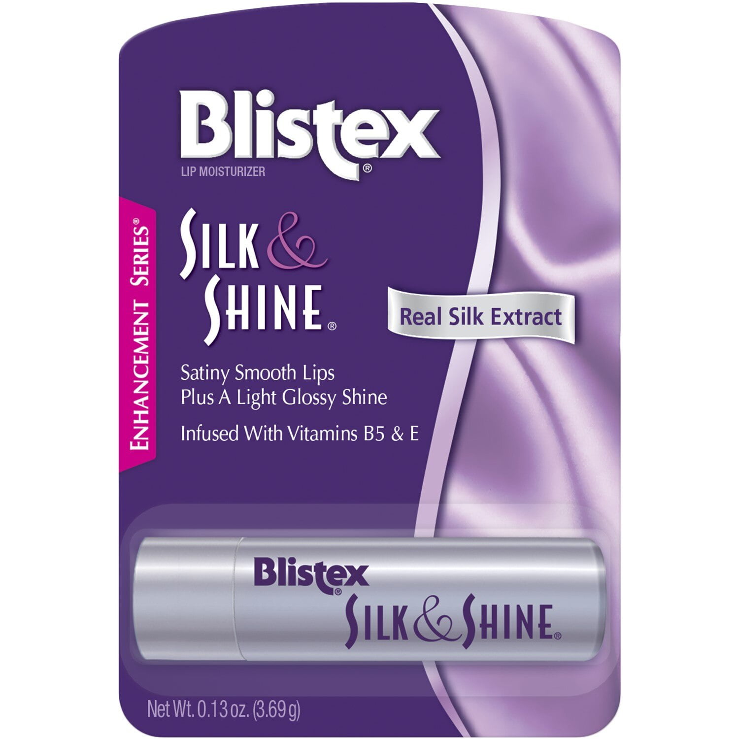 Blistex Silk & Shine Lip Moisturizer 0.13 oz Pack of 6 (NO SPF)