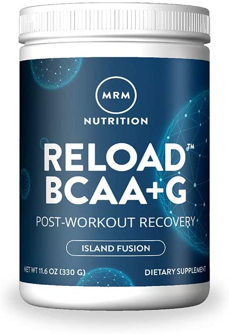 MRM BCAA + G Reload Powder, Island Fusion, 24 Servings