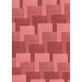 thumbnail image 1 of Ahgly Company Machine Washable Indoor Rectangle Transitional Red Area Rugs, 3' x 5', 1 of 7