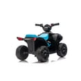 thumbnail image 6 of iRerts 6V Powered Ride on ATV, Toddlers Ride on Toys Kids ATV with LED Light, Kids 4 Wheeler Electric Cars for Kids Boys Girls Ages 3-5 Gifts, Black+Blue, 6 of 9