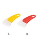 thumbnail image 4 of Wosthever Espátula de silicona Diseño de gancho flexible Espátula para hornear PP engrosado Herramienta de enyesado multifuncional Cocina Hogar Pastel Cocina y Comedor Rojo Wosthever  HA066997-02, 4 of 6