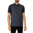 thumbnail image 2 of Farah Kentucky Jacquard Polo Shirt, Blue, 2 of 5