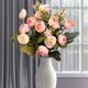 thumbnail image 4 of Flores artificiales para decoración del hogar, ramos de bodas, centros de mesa, arreglos florales sintéticos, 4 of 6