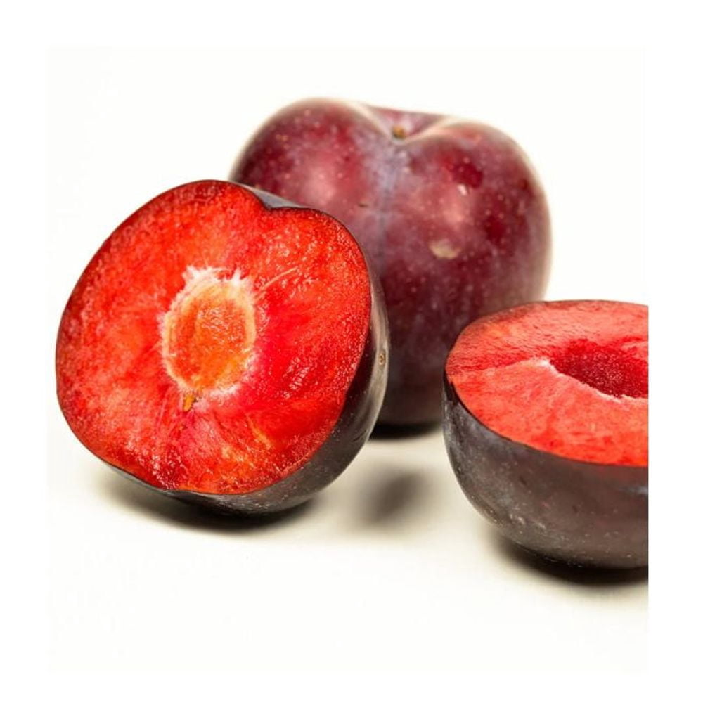Expert Gardener 24" Red Tall Methley Plum Live Plants in 11" Grower Pot, Fruiting