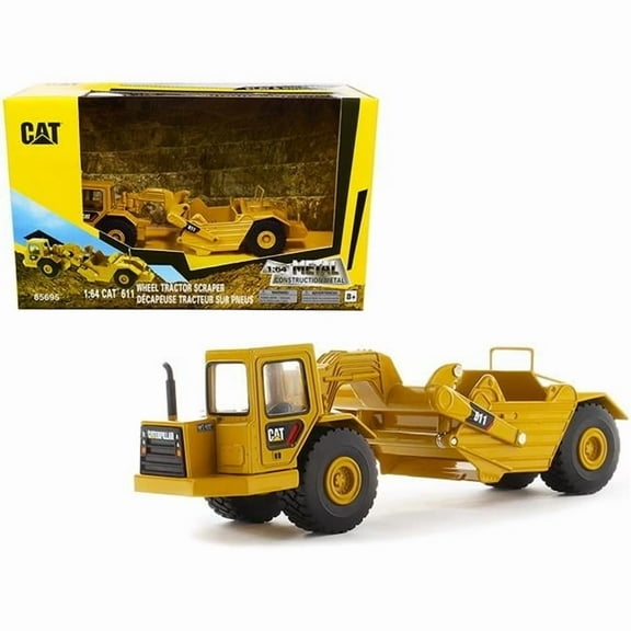 Diecast Masters 85695 CAT Caterpillar 611 Wheel Tractor Scraper Play & Collect Series .16 4 Diecast Model Car