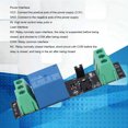 thumbnail image 4 of 3V/3.3V DC Isolated Relay Driver Module with Rotating Crimping Terminals, 10A 250VAC/30VDC Load Control, Fixed Mounting Holes, 100,000 Cycle Long Life for Automatic Adjustment, Safety Protection &, 4 of 6