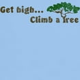 thumbnail image 3 of CafePress - Get High, Climb A Tree T Shirt - Men's Classic Graphic T-Shirt, 3 of 4