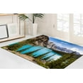 thumbnail image 2 of Banff Alberta Rugs, Thick Rugs, Cute Rug, View Rug, Moraine Lake Rug, Decorative Rug, Canada Landscape Rugs, Gift For The Home Rugs, 1.7'x2.3' - 50x70 cm, 2 of 8
