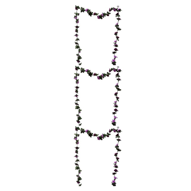 Maytalsory Romantic Atmosphere With Simulated Flower Vines For Restaurants Etc type+3 45 roses 3Set