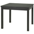 thumbnail image 1 of Ikea Extendable table, brown-black, 35 3/8/50 3/4/66 1/8x35 3/8 ",  2206.52026.220, 1 of 1