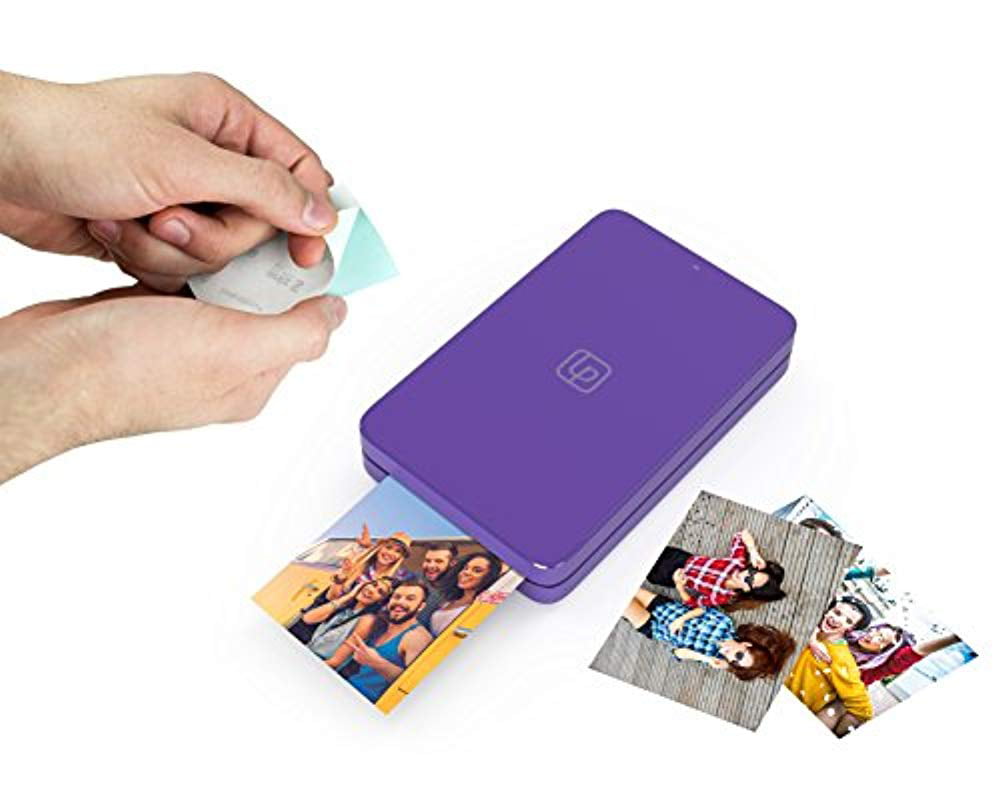 Blue Lifeprint 2x3 Portable Photo and Video Printer for iPhone and Android Make Your Photos Come to Life w/Augmented Reality 