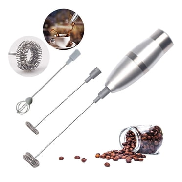 LSLJS Electric Stainless Steel Bubbler Milk Single Double Layer Eggs Beater, Bubble Device