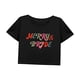thumbnail image 3 of Camiseta corta para mujer, ropa deportiva clásica de verano, cuello redondo, para trabajo, vacaciones, oficina SG, 3 of 7
