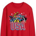 thumbnail image 2 of Marvel - USA - Men's Long Sleeve Graphic T-Shirt, 2 of 4