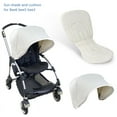 thumbnail image 2 of Baby Stroller Sun Shade Awning Canopy And Seat Cushion For Bugaboo Bee6 Bee5 Bee3 UV Proof Pram Cover Baby Stroller Accessories, 2 of 9