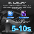 thumbnail image 3 of 2 in 1 Carplay Wireless Adapter Wired to Wireless Carplay Box Car Interconnection Box Car Wireless Adapter Plug and Play, 3 of 8