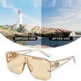 thumbnail image 4 of Lion King one-piece sunglasses trend cross-border hollow sunglasses, made of PC, 4 of 5