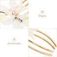 thumbnail image 3 of WEUVEB Peine U-Shaped Con Floral Para Peinados De Novia Y Fiestas Multicolor Y Seguro, 3 of 7