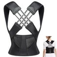 thumbnail image 1 of Posture Corrector For Women Men, Adjustable Shoulder Posture Brace, Back Straightener Posture, Used For Middle And Upper Spine Large, 1 of 5