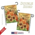 thumbnail image 3 of Breeze Decor 63060 Harvest & Autumn Pumpkin Sunflower 2-Sided Impression Garden Flag - 13 x 18.5 in., 3 of 3