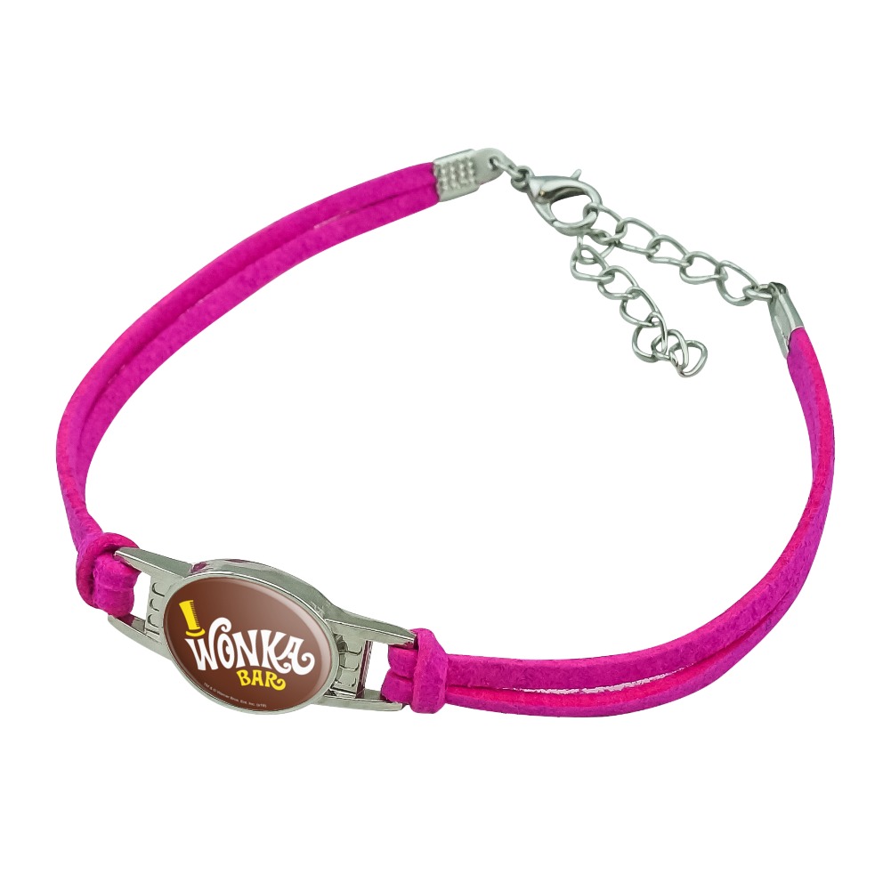 Willy Wonka And The Chocolate Factory Wonka Bar Logo Novelty Suede willy-wonka-and-the-chocolate-factory-wonka-bar-logo-novelty-suede
