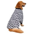 thumbnail image 4 of HDE Dog Pajamas One Piece Lightweight Jumpsuit for M-3XL Dogs Snow Leopard 3XL, 4 of 7