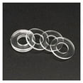 thumbnail image 4 of Nylon Flat Washers, Soft/Hard Plastic PVC Transparent Insulating Plain Gasket Ring Spacer Flat Washer M1.2 M1.4 M1.7 M1.8 M2 M2.5 M3 M4 M5 M6~ M12, 4 of 5