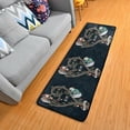 thumbnail image 3 of SKYSONIC 2'X6' Funny Sloth Love Runner Rug with Rubber Backing, Valentine Heart Flower Tree Non Slip Entryway Rug Runner Washable Soft Area Rug Carpet for Hallway Bedroom Kitchen Decor, 3 of 6