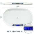 Smart Weigh Digital Baby Scale, 44lb Capacity, 3 Modes, Accurate Weight