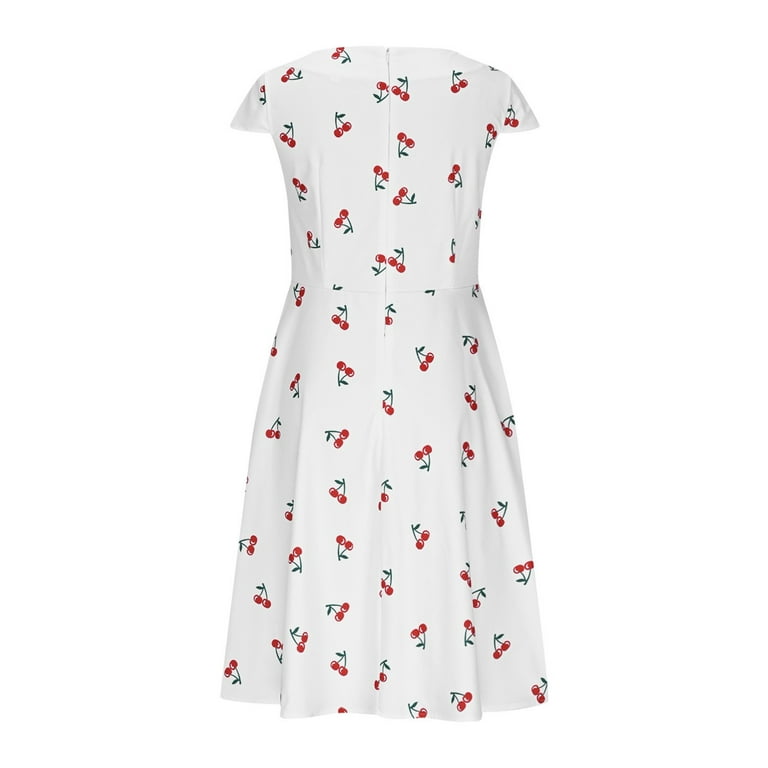 red smock midi dress Contrast Smocked Detail Puff Sleeve Midi Dress
