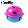 thumbnail image 1 of Cascabel de Metal con forma de estrella para 20 piezas, colgante para Collar de Mascota, llavero decorativo para fiesta, suministros artesanales, 1 of 4