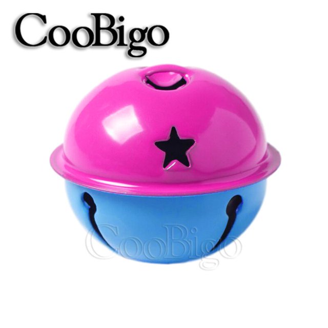 Cascabel de Metal con forma de estrella para 20 piezas, colgante para Collar de Mascota, llavero decorativo para fiesta, suministros artesanales