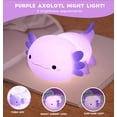 thumbnail image 3 of Lámpara Nocturna LED Recargable Axolote DREAMING MY DREAM, 3 of 7