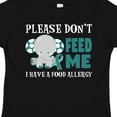 thumbnail image 4 of Inktastic Please Dont Feed Me I Have a Food Allergy with Elephant and Ribbon Boys or Girls Toddler T-Shirt, 4 of 5