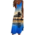 thumbnail image 1 of Birdeem Fashionable Womens Spring/Summer Suspender Backless Printed Dress, 1 of 1