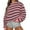 Pink, variant on Tittly Sweatshirt for Women Womens Pullover Oversized Sweatshirt For Women Striped Pullover Crewneck Long Sleeve Shirts Crewneck Sweatshirts Women Graphic Sweatshirts for Women Black L