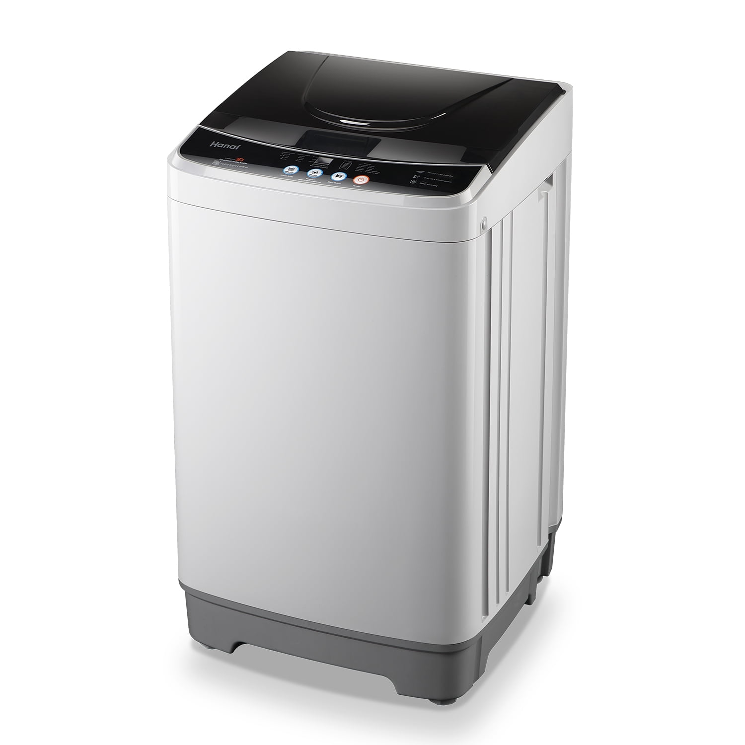 Full-Automatic Washing Machine 1.32cu.ft/10lbs Portable Compact 2 in 1