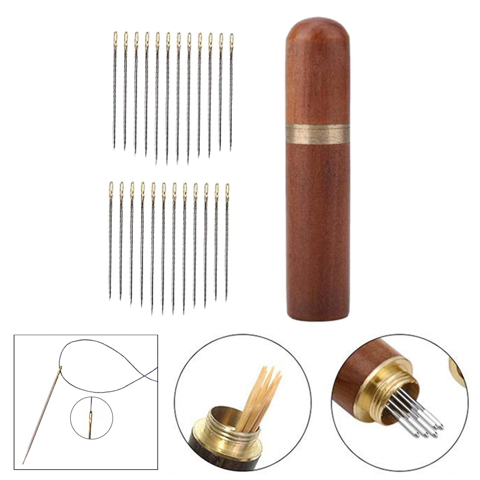 Sharprepublic 6x 24 Pack Sewing , Embroidery Large Eye Stitching for Quilting Darning Bead Loom Beading Doll Making Art for Sewing Crafts