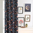 thumbnail image 5 of Deconovo Blackout Curtains Print Space Adventure Room Darkening Kids Curtains for Bedroom W52 X L63 inch Indigo 2 Panels, 5 of 7