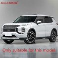 thumbnail image 3 of Motor Vehicle Parts For Mitsubishi Outlander 2022 2023 2024 Car Door Sill Leather Stickers Protection Plate Carbon Fiber Threshold Strip Accessories, 3 of 5