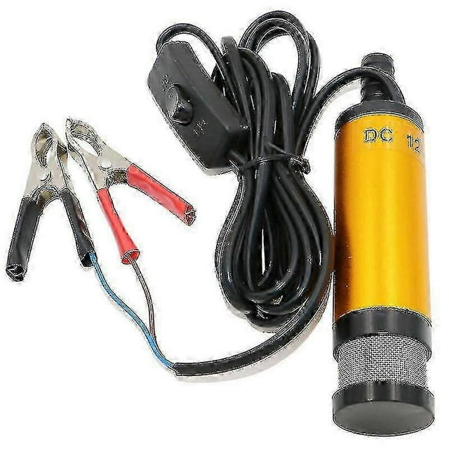 12v Submersible Pump For Pumping Diesel Water 38mm Water Oil Diesel Fuel Transfer Pump