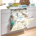thumbnail image 2 of Yayeee Magnetic Dishwasher Cover for The Front Decoration Home Kitchen Machine Sticker Protector, Floral Rabbit, 2 of 6
