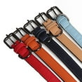 thumbnail image 4 of Leather dog collar, adjustable padded pet collar with alloy clasp, 4 of 5