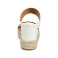 thumbnail image 4 of Journee Womens Alissa Wedge Heel Espadrille Sandals, 4 of 10